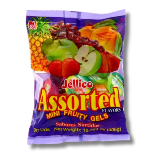 Mini Gelatinas Surtidas Jellico Bolsa
