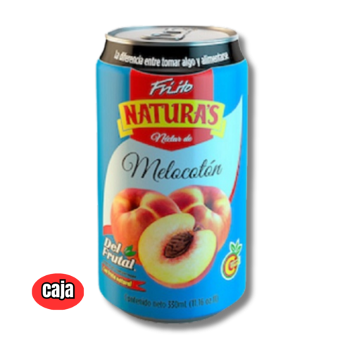 Jugo Naturas Melocoton Lata